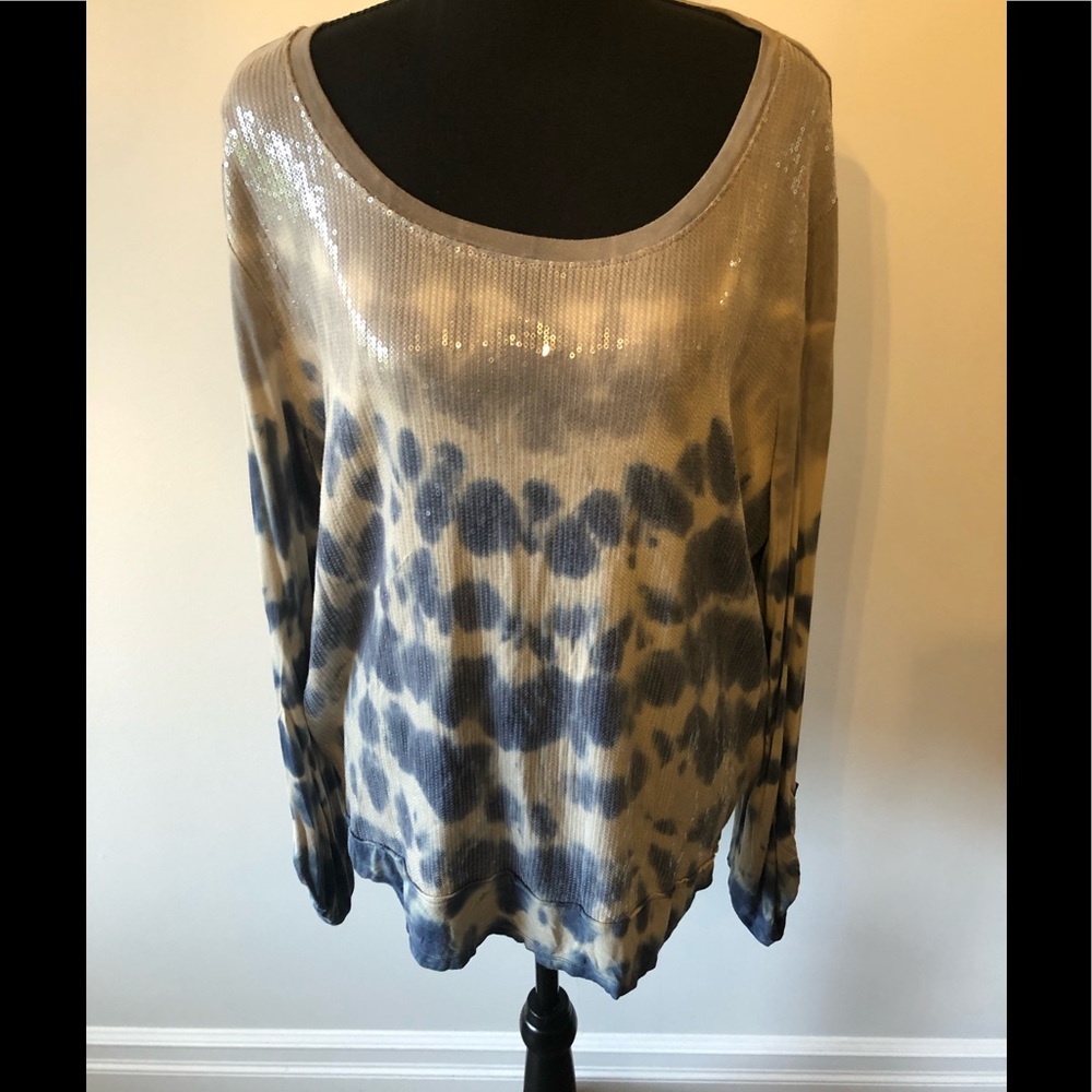 Sequin Tribal Top
